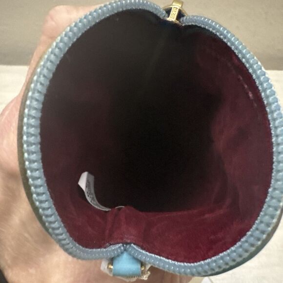 Anuschka Handpainted Leather Phone Case Pouch Texas Longhorn - Picture 5 of 11